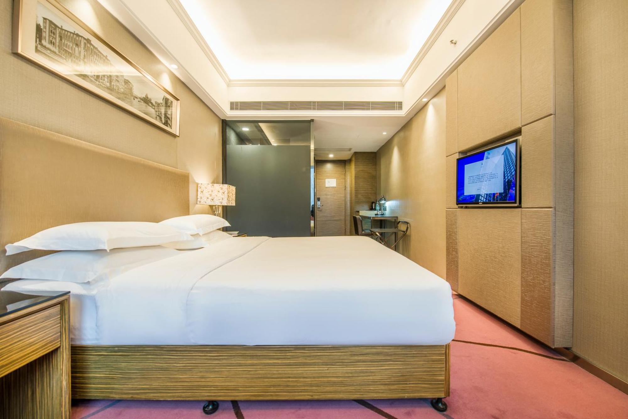 La Perle International Hotel - Free Shuttle Between Hotel And Exhibition Center During Canton Fair & Exhibitor Registration Counter Стая снимка