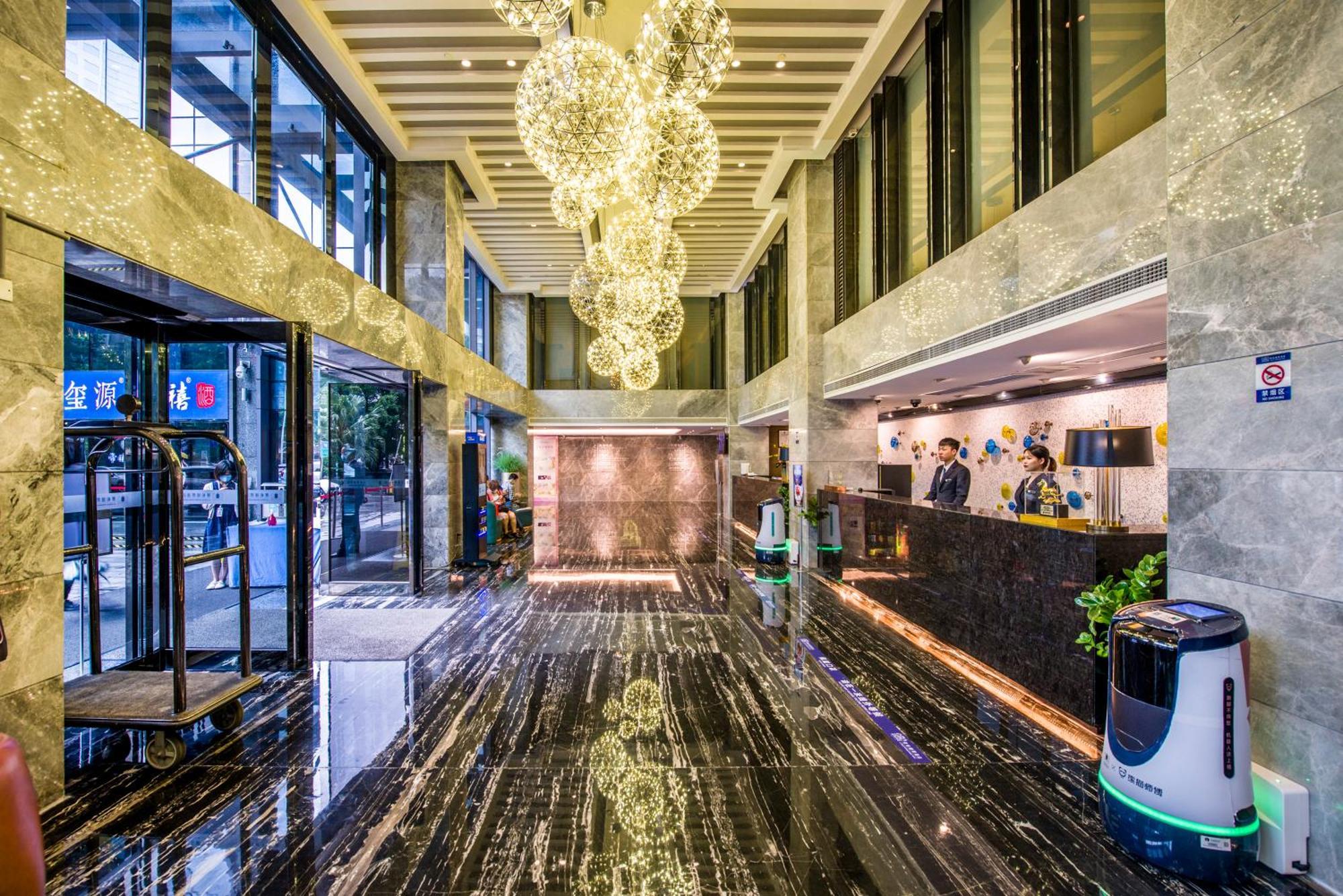 La Perle International Hotel - Free Shuttle Between Hotel And Exhibition Center During Canton Fair & Exhibitor Registration Counter Екстериор снимка