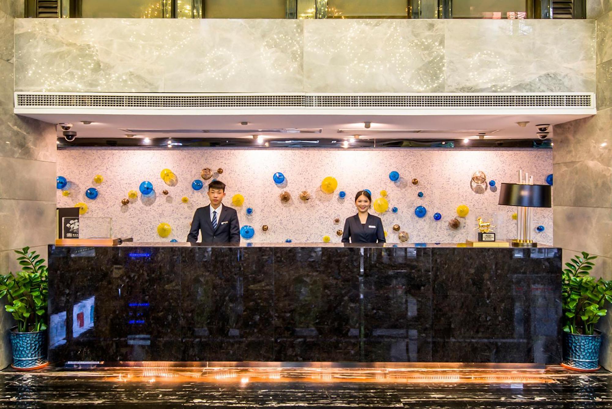 La Perle International Hotel - Free Shuttle Between Hotel And Exhibition Center During Canton Fair & Exhibitor Registration Counter Екстериор снимка