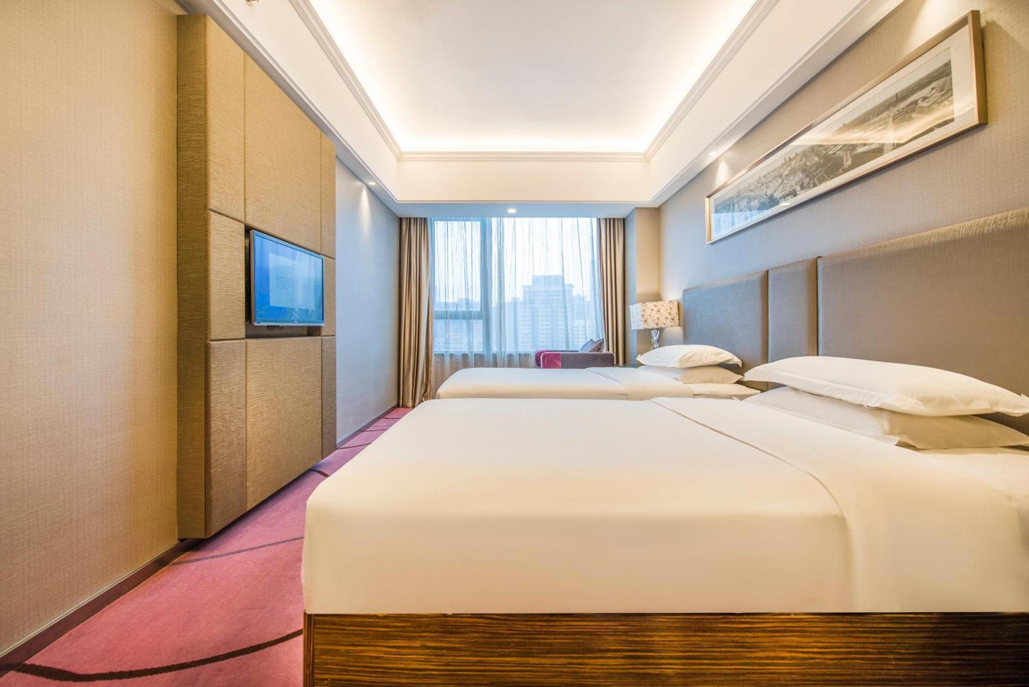 La Perle International Hotel - Free Shuttle Between Hotel And Exhibition Center During Canton Fair & Exhibitor Registration Counter Стая снимка